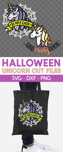 Halloween Unicorn Cut Files