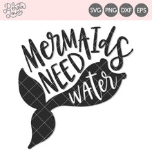 Mermaids Need Water Cut File